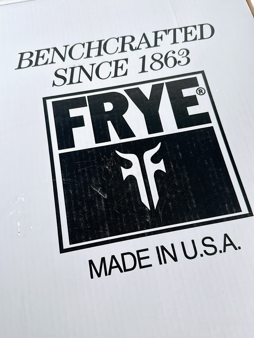 Frye Tall 14L Leather Riding Campus Boots in Banana - Picture 11 of 11